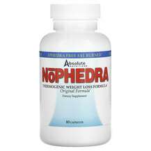 Absolute Nutrition, Поддержка метаболизма жиров, Nophedra, 80 ...