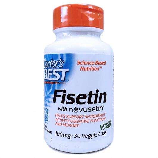 Fisetin with Novusetin, Фізетин 100 мг, 30 капсул