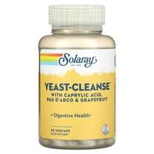 Solaray, Поддержка кандиды, Yeast-Cleanse, 90 капсул