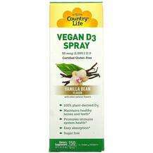 Vitamin D3 Spray Vanilla Bean Flavor 50 mcg 2000 IU 150 Ingest...