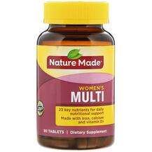 Nature Made, Multi for Her With Iron & Calcium, 90 Tablets