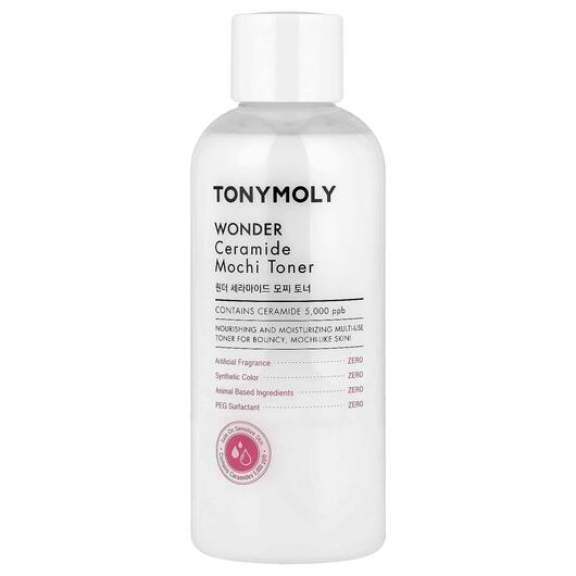 Основне фото товара TonyMoly, Wonder Ceramide Mochi Toner, Тонік для обличчя, 300 мл