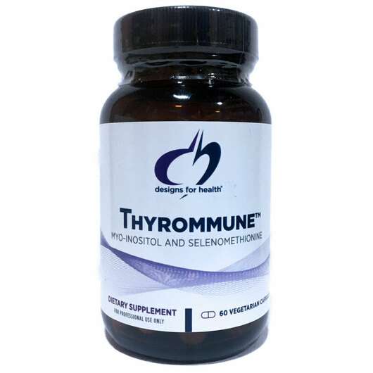 Основне фото товара Designs for Health, Thyrommune, Тіроммуне, 60 капсул