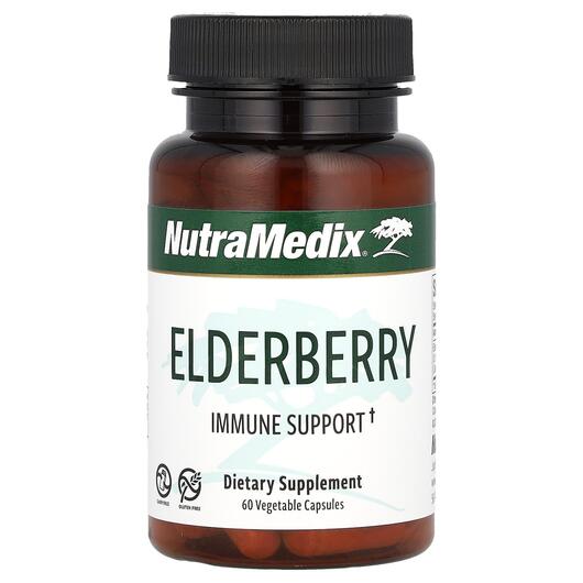 Основное фото товара Поддержка иммунитета, Elderberry Immune Support 500 mg, 60 капсул