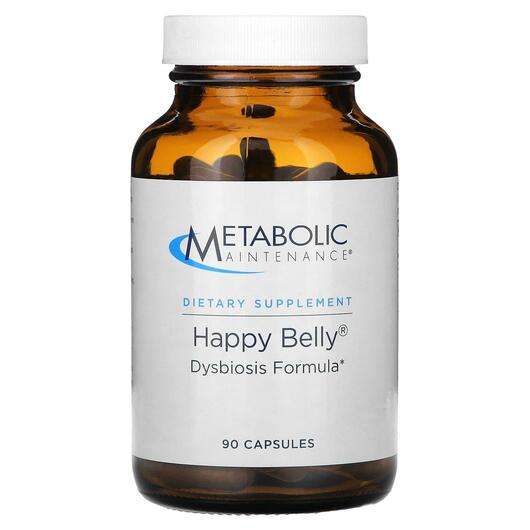 Основне фото товара Metabolic Maintenance, Happy Belly Dysbiosis Formula, Ферменти...