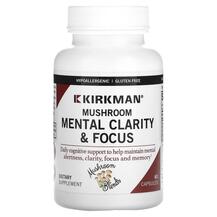 Mushroom Mental Clarity & Focus Грибы Kirkman