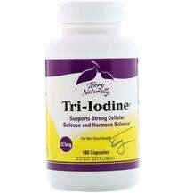 Terry Naturally, Йод 125 мг, Tri-Iodine 12.5 mg, 180 капсул