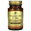 Фото товару Solgar, Vitamin B6 25 mg, Вітамін B6 25 мг, 100 таблеток