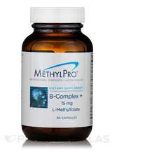 MethylPro, B-комплекс, B-Complex + 15 mg L-Methylfolate, 30 ка...