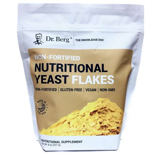 Nutritional Yeast Flakes, Харчові дріжджі, 227 г