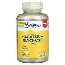 Solaray, High Absorption Magnesium Glycinate 350 mg, 120 VegCaps