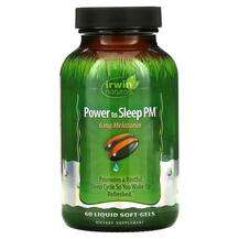 Irwin Naturals, Поддержка здорового сна, Power to Sleep PM, 60...
