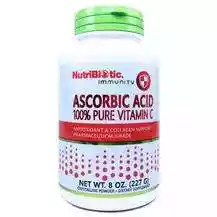 NutriBiotic, Ascorbic Acid 100% Pure, Вітамін C в порошку, 227 г