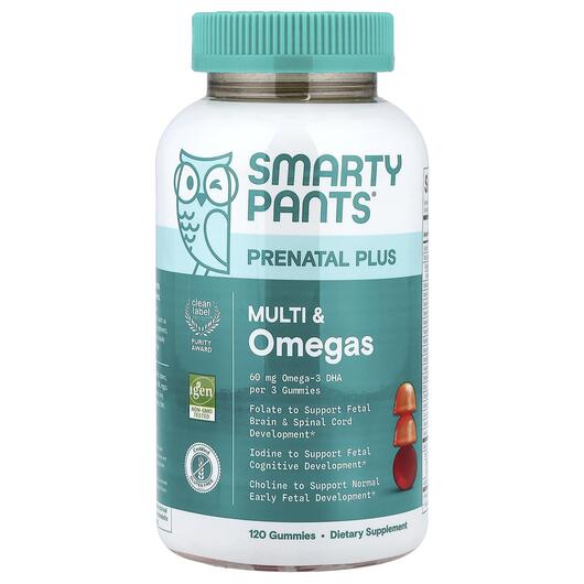 Основное фото товара Prenatal Plus Multi & Omegas, Витамины для беременных, 120 та