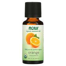 Ефірна олія Pure Essential Oil Organic Orange NOW