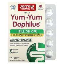 Jarrow Formulas, Пробиотики, Yum-Yum Dophilus Chewable, 120 ко...
