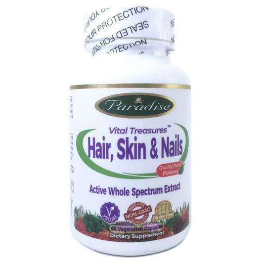 Vital Treasures Hair Skin & Nails 60 Vegetarian Ca, Шкіра нігті волосся, 60 капсул
