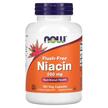 Фото товару NOW, Niacin 250 mg, Ніацин 250 мг без приливів, 180 капсул