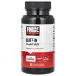 Фото товару Force Factor, Lutein 20 mg, Лютеїн, 60 капсул