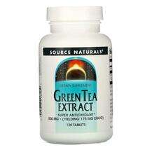 Source Naturals, EGCG 500 mg, Екстракт Зеленого чаю 500 мг, 12...