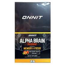 Alpha Brain Instant, Увага і пам'ять 30 стіків по, 3.6 г 