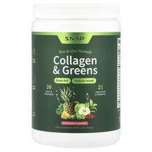 Collagen Peptides + Super Greens Коллаген Snap