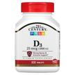 21st Century, Vitamin D3 25 mcg, Вітамін D3 1000 МО, 300 таблеток