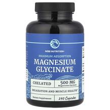 Magnesium Glycinate Магний Глицинат Nobi Nutrition