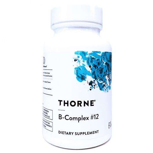 Основное фото товара Thorne, В-комплекс №12, B-Complex #12, 60 капсул