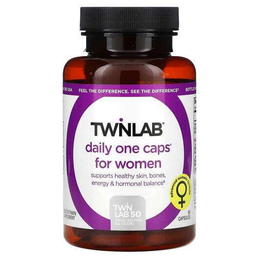 Основное фото товара Twinlab, Мультивитамины для женщин, Daily One Caps for Women, ...