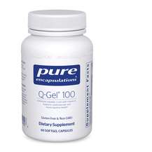 Pure Encapsulations, Q-Gel Hydrosoluble CoQ10 100 mg, Коензим ...