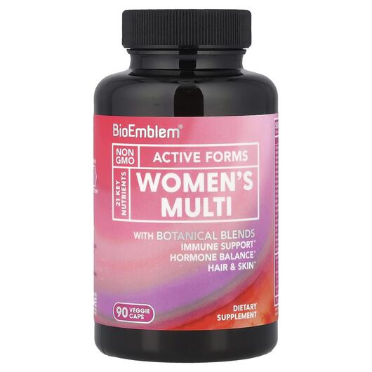 Основное фото товара BioEmblem, Витамины для женщин, Women's Multi, 90 капсул