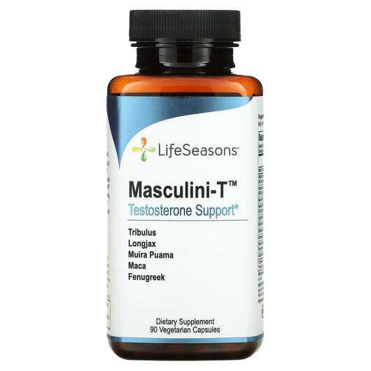 Основне фото товара LifeSeasons, Masculini-T Testosterone, Бустер Тестостерону, 90...