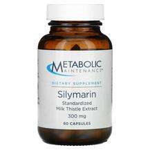 Silymarin Standardized Milk Thistle Extract 300 mg, Розторопша...