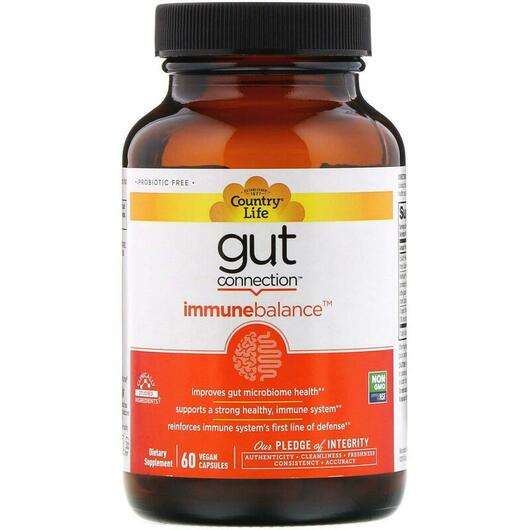 Gut Connection Immune Balance, Підтримка кишечника, 60 капсул
