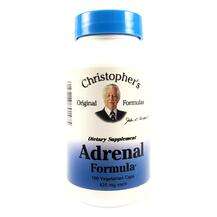 Поддержка надпочечников, Adrenal Formula 400 mg, 100 капсул