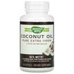 Фото товару Nature's Way, Coconut Oil Pure Extra Virgin 1000 mg, Кокосова ...