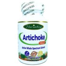 Paradise Herbs, Artichoke, Артишок, 60 капсул