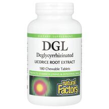 DGL Root Extract Лакрица Natural Factors