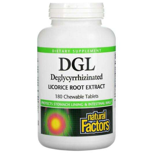 DGL Root Extract, Лакриця, 180 таблеток