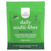 NB Pure, Daily Multi-Fiber Coconut Lime 15 Packets, Клітковина...