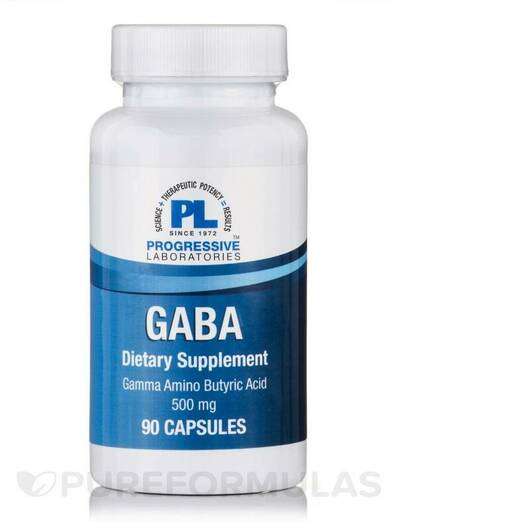 Основное фото товара Progressive Labs, ГАМК, Gaba 500 mg, 90 капсул