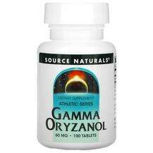 Source Naturals, Gamma Oryzanol 60 mg, 100 Tablets