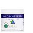 Фото товара Koyah, Голубика, Organic Freeze-Dried Wild Blueberry Powder, 1...