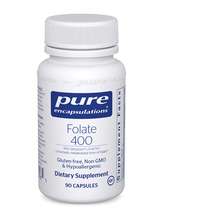 Pure Encapsulations, Фолат, Folate 400, 90 капсул