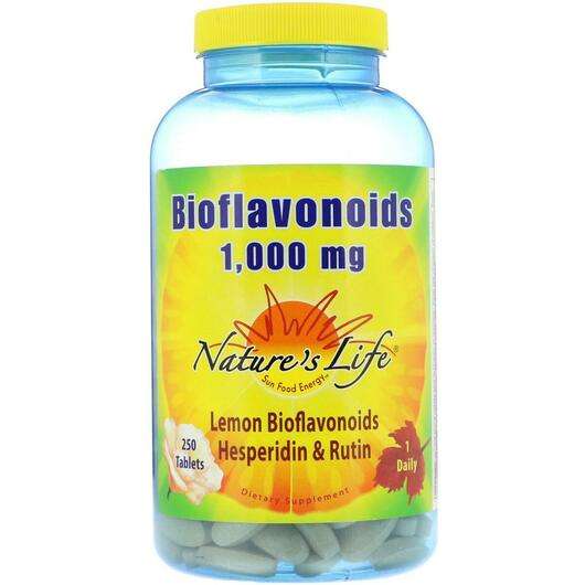Основное фото товара Natures Life, Биофлавоноиды 1000 мг, Bioflavonoids 1000 mg 250...
