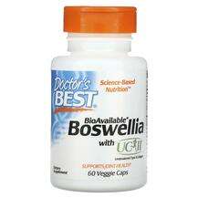Doctor's Best, Boswellia with UC-II, Босвелія, 60 капсул