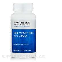 Progressive Labs, Red Yeast Rice with CoQ10, Червоний дріжджов...