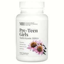 MH, Pre-Teen Girls Daily Multi Vitamin, 120 Vegetarian Tablets