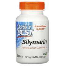 Doctor's Best, Silymarin 150 mg, Силімарин 150 мг, 120 капсул